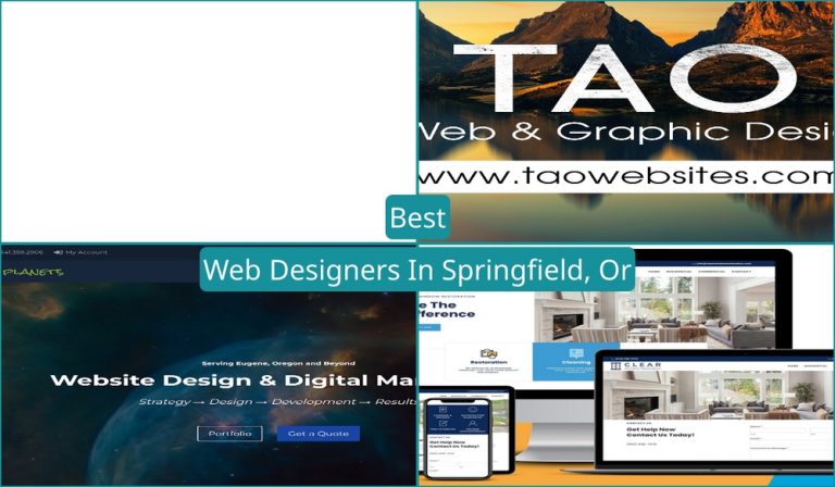 Best Web Designers In Springfield, OR